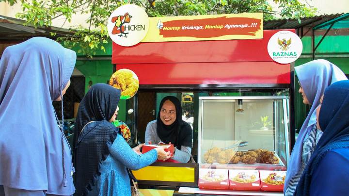 Produk ZChicken Baznas untuk pemberdayaan masyarakat. (IST)
