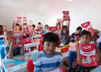 SGM Eksplor dan Alfamart Dukung Pendidikan dan Nutrisi Anak Generasi Maju Indonesia