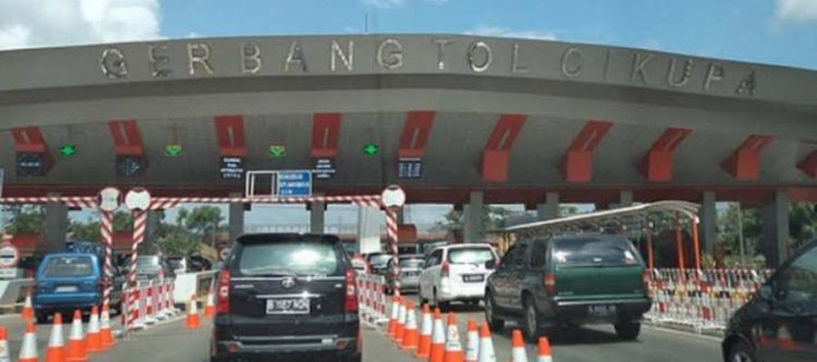 Gerbang Tol Cikupa, Kabupaten Tangerang. (NET)