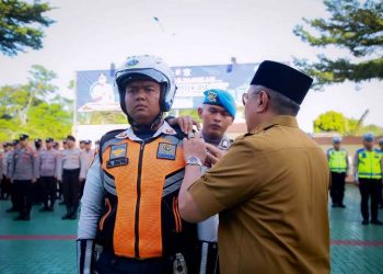 Pimpin Apel Operasi Keselamatan Jaya, Walikota Tangsel: Kurangi Angka Kecelakaan dan Pelanggaran Lalulintas