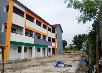 Dibangun Sejak Tahun Lalu, Pembangunan SDN Pondok Jagung 04 Belum Rampung
