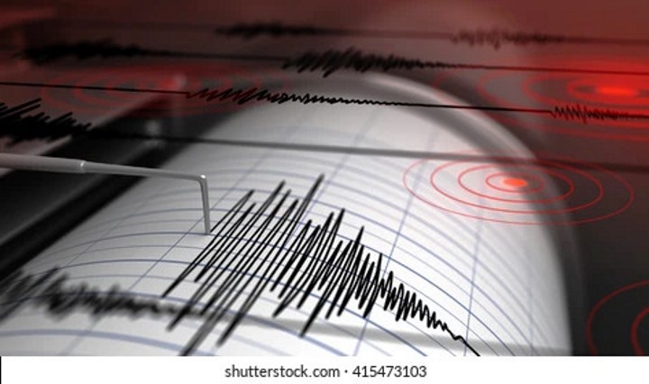 Ilustrasi Gempa Bumi. (NET)