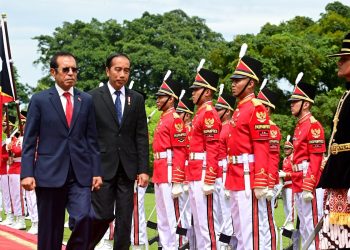 Presiden Jokowi Sambut Kunjungan Resmi PM Timor-Leste di Istana Bogor