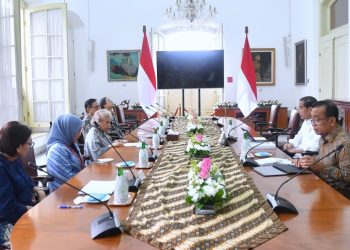 Presiden Jokowi Terima Pansel Calon Anggota KPPU 2023-2028 di Istana Bogor