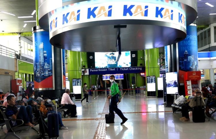 Stasiun Gambir, Jakarta Pusat. (NET)