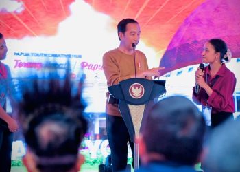 Dengar Optimisme Memulai Usaha, Presiden ke Anak Muda Papua: Jalani Pelan-Pelan