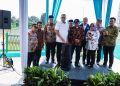 Walikota Tangsel, Benyamin Davnie meresmikan Tandon Kampung Bulak, Pondok Aren. (RAY)