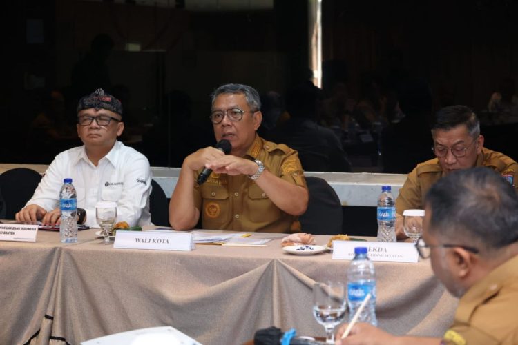Rapat Koordinasi Tim Pengendali Inflasi Daerah (TPID) Kota Tangerang Selatan. (KEY)
