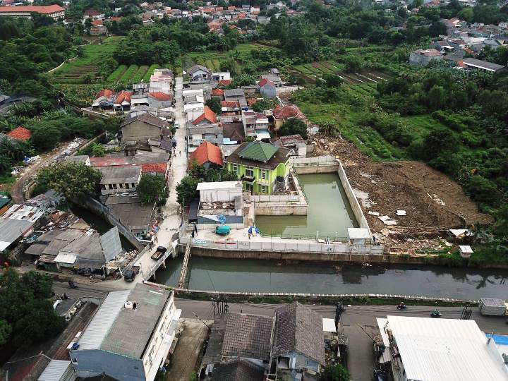 Tandon Bulak, Kelurahan Pondok Kacang Timur, Kecamatan Pondok Aren, Kota Tangsel. (IST)