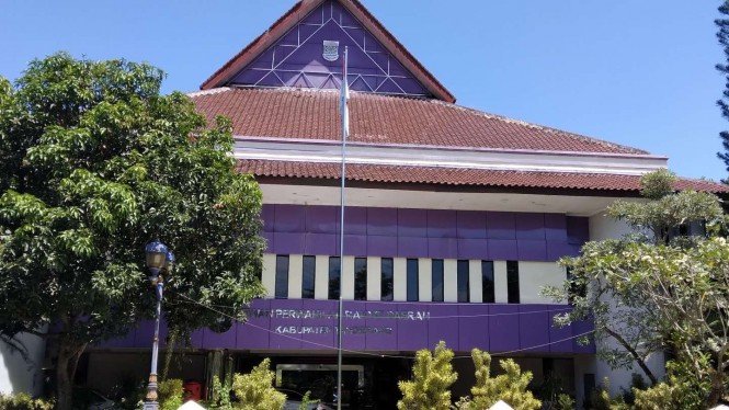 Gedung DPRD Kabupaten Tangerang. (NET)