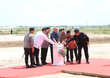Hadiri Ground Breaking Pembangunan Gedung Batalion A Brimob, Ini Harapan Bupati Tangerang