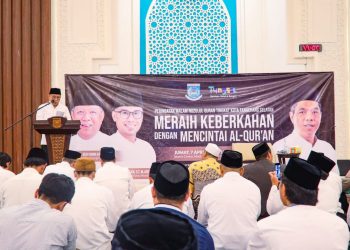Hadiri Peringatan Malam Nuzulul Qur’an, Begini Pesan Walikota Tangsel 