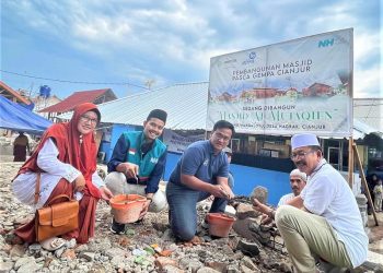FIFGROUP & Asuransi Astra Bangun Masjid di Lokasi Gempa Cianjur