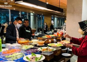 Paket Halal Bi Halal di Hotel Santika Premiere ICE-BSD Berkonsep All You Can Eat 