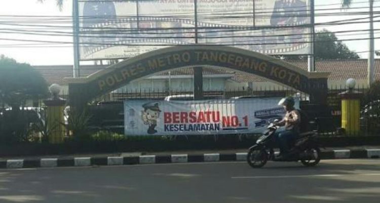 Polrestro Tangerang Kota. (NET)