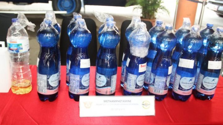 Sabu cair yang diamankan Mabes Polri. (NET)