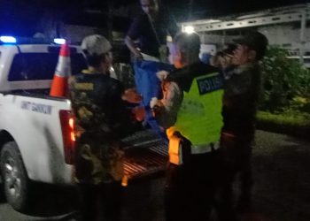 Terseret Dump Truk, Dua Tewas Pengendara Tewas Ditempat