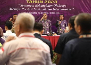 Buka Musda KONI, Bupati Zaki: Maksimalkan Pembinaan Atlet