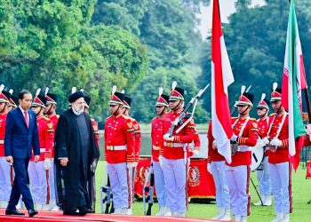 Presiden Jokowi Sambut Kunjungan Kenegaraan Presiden Iran