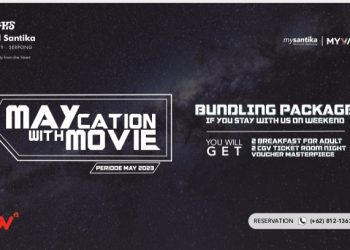 Cuma di Bulan Mei! Staycation di Hotel Santika BSD City Bisa Nonton Bioskop dan Karaokean