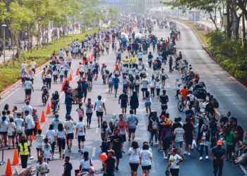Car Free Day di Jalan Sudirman-Thamrin Kembali Dibuka