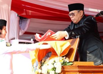 Pimpin Upacara Peringatan Hari Lahir Pancasila, Benyamin: Kodrat Bangsa Adalah Keberagaman