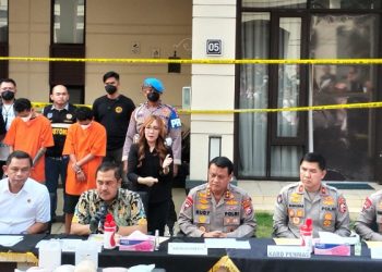Polisi Gerebek Pabrik Ekstasi di Perumahan Mewah Lavon Swan Kabupaten Tangerang