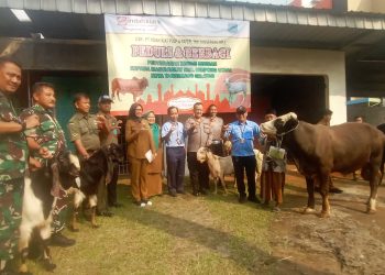 Momen Idul Adha, PT IKPP Tangerang Serahkan Puluhan Hewan Kurban