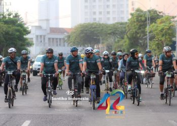 Rangkaian HUT Santika Indonesia ke-42, Family Fun Bike Diikuti 200 Peserta