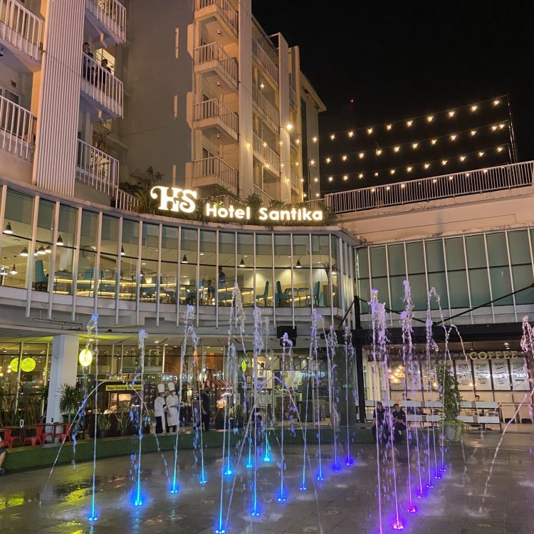 Hotel Santika BSD City. (NET)