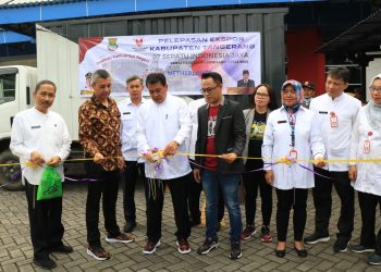 Produk Sepatu UMKM Kabupaten Tangerang Diekspor ke Belanda