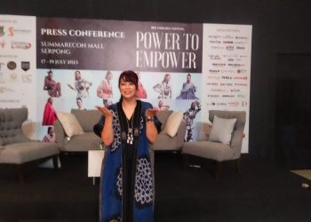 JF3 2023, NES by DHK Perkenalkan Shibori Motif Batik