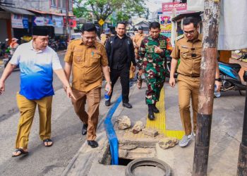 Drainase di Jalan Kota Tangsel Segera Diperbaiki