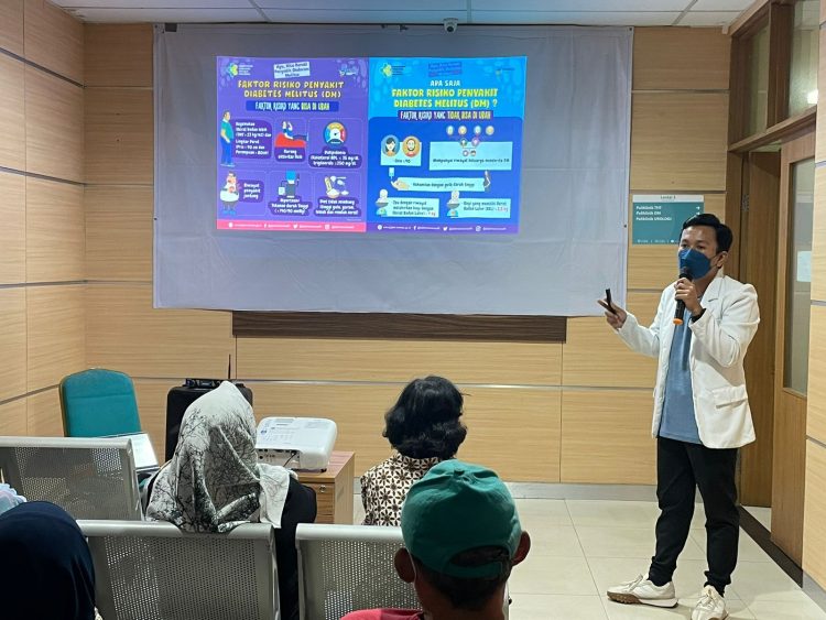 Penyuluhan kesehatan di RSU Kota Tangsel. (RAY)