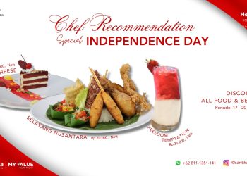 Hotel Santika BSD City Beri Diskon Kuliner di Hari Kemerdekaan 