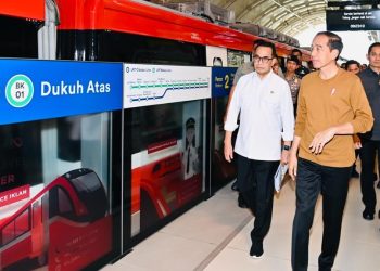 Jajal LRT Jabodebek, Presiden Jokowi: Keamanan dan Keselamatan Harus Diutamakan