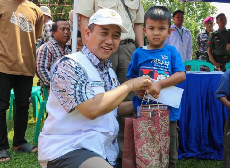 Bantuan Baznas di Peswaran, Lampung. (IST)