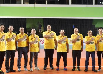 Main Fun Game Bareng Kapolri di Ajang Voli Kapolri Cup 2023, Menpora Dito: Seru dan Hebat Mainnya