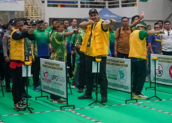 Lestarikan Olahraga Tradisional, Menpora Dito Buka Kejuaraan Ketapel Open Turnamen Mbetet Walikota Cup di Lubuklinggau