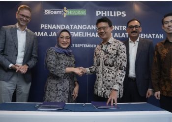 Komitmen Beri Pelayanan Terbaik Bagi Pasien, Grup RS Siloam – Philips Indonesia Perbaharui Kerjasama Multitahun 