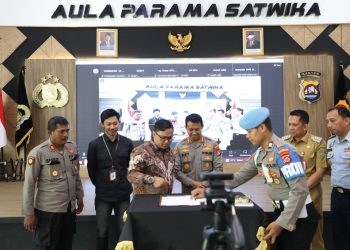 Simulasi Pengamanan Pemilu, Begini Harapan PJ Bupati Tangerang 