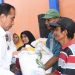 Presiden Jokowi Serahkan Bantuan Pangan bagi Masyarakat di Bandar Lampung