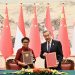 Presiden Jokowi dan Presiden Xi Jinping Saksikan Penandatanganan Sejumlah Nota Kesepahaman
