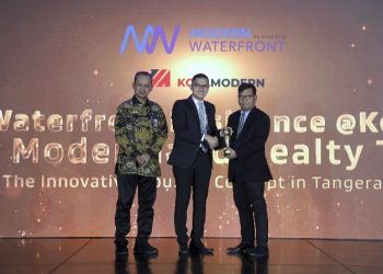 Cluster Modern Waterfront Residence di KotaModern Raih Penghargaan Properti Indonesia Award 2023