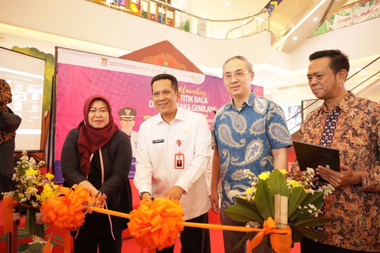 Pj Bupati Tangerang, Andi Ony resmikan aplikasi Pustaka Gemilang. (RIK)