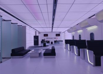 Bernuansa Premium, OPPO Pop Up Store Plaza Indonesia Disetting Seperti Bandara Internasional