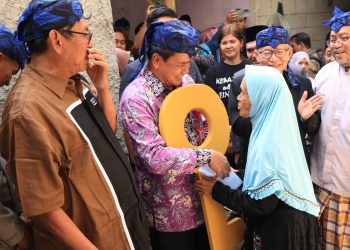 Sekda Rudy Maesyal Resmikan Rumah Layak Huni di Cisoka