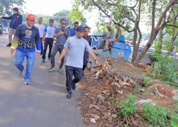 Walikota Arief Pantau Pompa Air Situ Bulakan