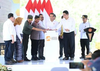 Groundbreaking Gedung LPS, Presiden Harap Kepercayaan Masyarakat dan Dunia Usaha Makin Meningkat