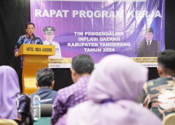 Buka Rakor TPID, Pj Bupati: Kendalikan Inflasi!